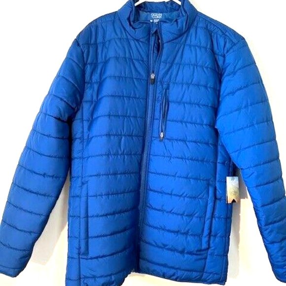 Ocean an Coast Size "M" Men's Puffer Jacket - Orca Blue (15402) - Picture 6 of 6